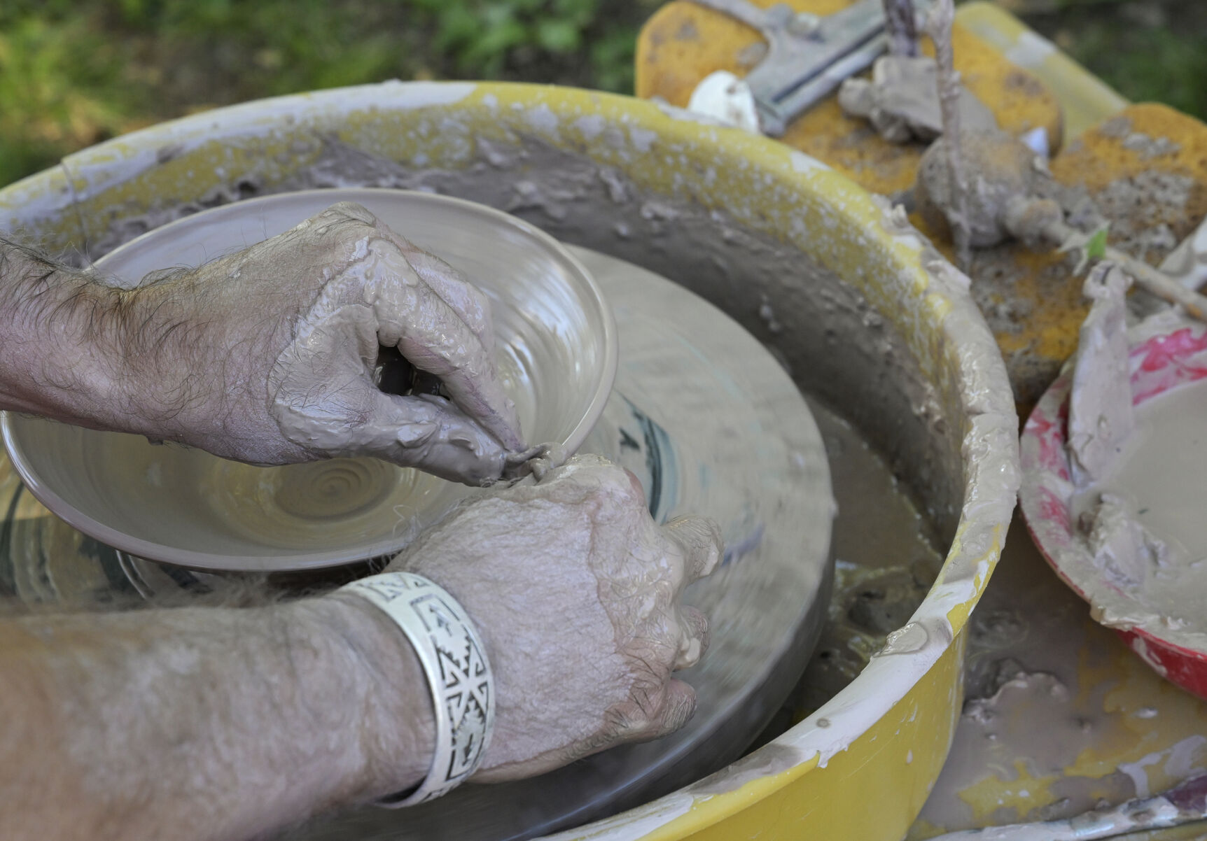 pottery wheel